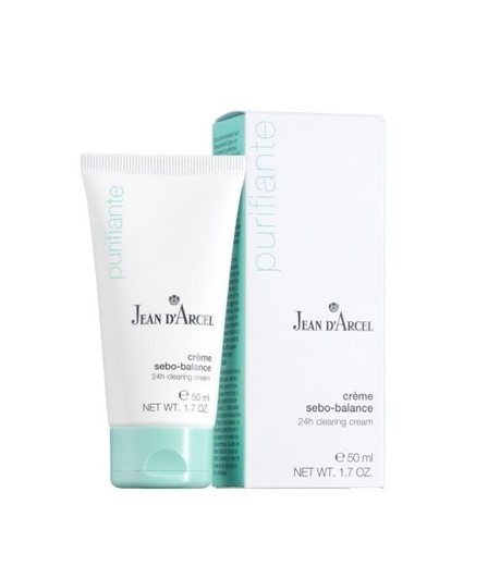 Jean d'Arcel Purifiante Creme Sebo-Balance - krem nawilżający do skóry tłustej - 50ml
