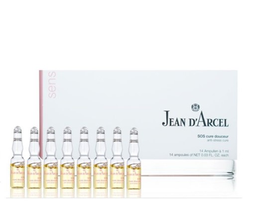 Jean d'Arcel Sensitive SOS Cure Douceur - koncentrat do twarzy - 14x1ml