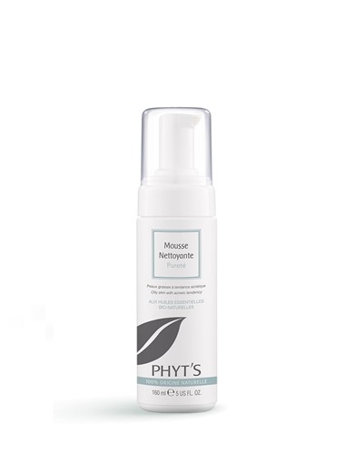 Phyt's Aromaclear Mousse Nettoyante Purete - oczyszczająca pianka do skóry tłustej - 160ml