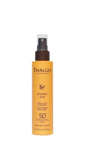 Thalgo Moisturising Milky Spray (SPF50+) - nawilżające mleczko do twarzy i ciała - 150ml