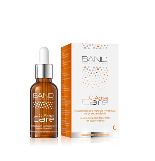 Bandi C-Active Care - rewitalizująca kuracja kwasowa na przebarwienia - 30ml