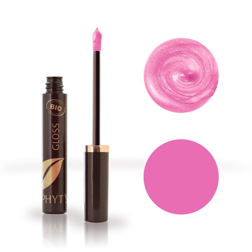 Phyt's Gloss Rose Bonbon - organiczny błyszczyk do ust - 5ml