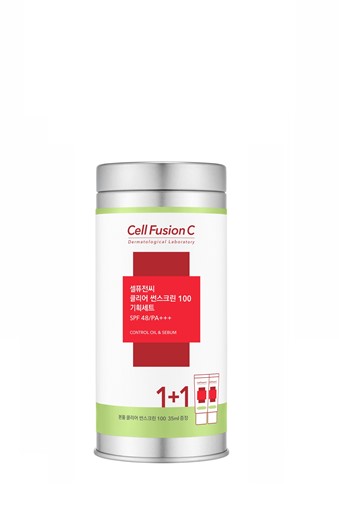 Cell Fusion C Advanced Clear Sunscreen SPF50/PA+++ - krem z wysoką ochroną przeciwsłoneczną dla skóry problematycznej - 2x35ml