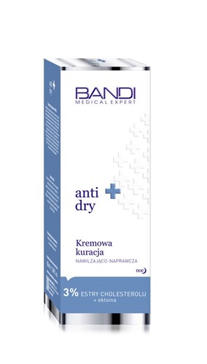 Bandi Anti Dry - kremowa kuracja nawilżająco-naprawcza - 50ml