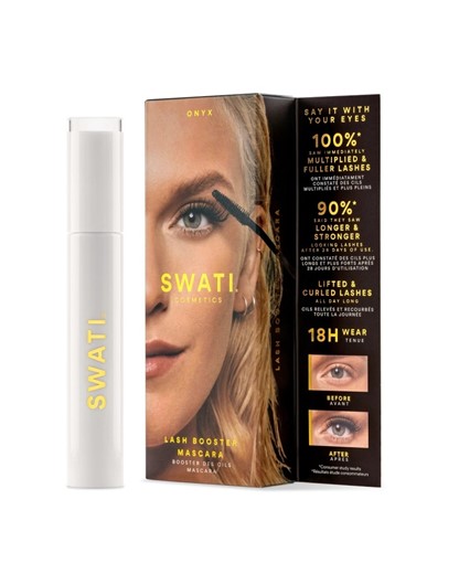 Swati Onyx Lash Booster Mascara - wzmacniający tusz do rzęs - 10,6ml