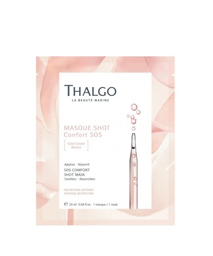 Thalgo Sos Comfort Shot Mask - maska łagodząco-odżywcza - 1szt