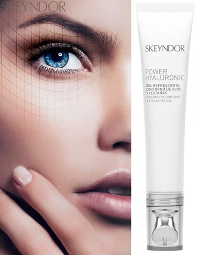 Skeyndor Power Hyaluronic Cooling Eye Contour & Eyelashes - krem pod oczy - 15ml