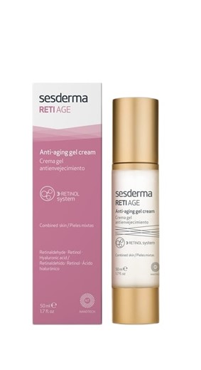 Sesderma Reti Age Anti - Aging Gel Cream - krem - żel przeciwstarzeniowy - 50ml