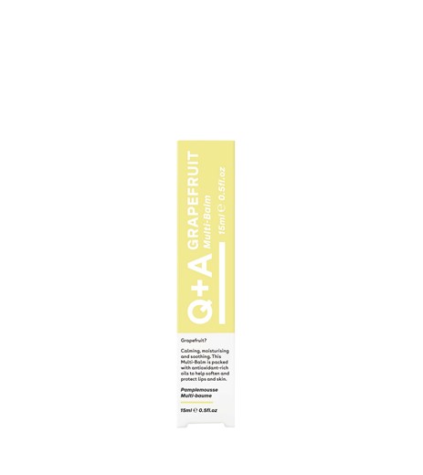 Q+A Grapefruit Multi-Balm - wielofunkcyjny balsam z olejkiem z grejpfruta - 15ml