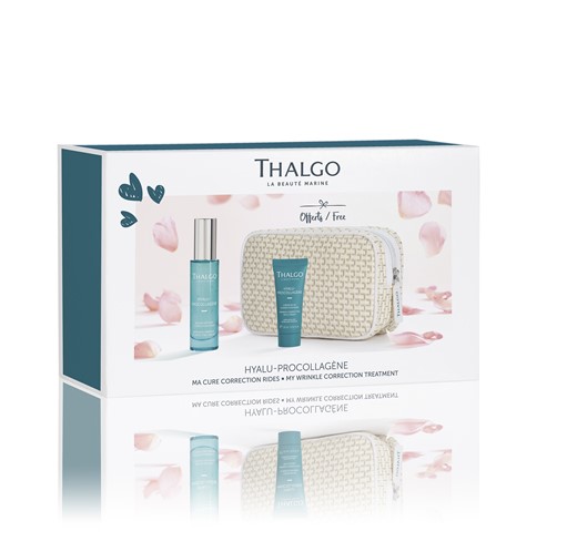 Thalgo Hyalu - Procollagene Pouch - zestaw przeciwzmarszczkowy - 30ml + 15ml