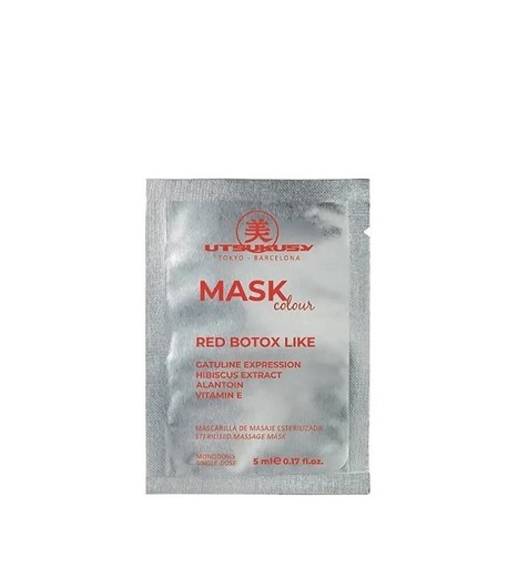 Utsukusy Mask Colour Red Botox Like - maska ​​z natychmiastowym efektem liftingu - 5ml