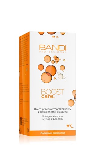 Bandi Boost Care - krem przeciwzmarszczkowy z kolagenem i elastyną - 50ml