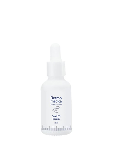 Dermomedica Snail B3 Serum - serum z ekstraktem ze śluzu ślimaka, witaminą B3 i beta-glukanem - 30ml