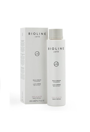 Bioline Jato Delicate Milk - Cream Cleansing - kremowe mleczko kojąco - oczyszczające - 200ml