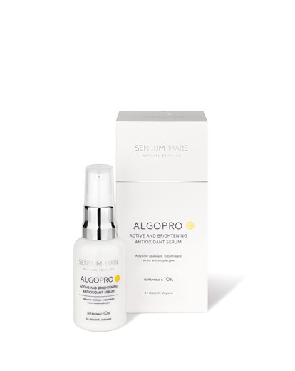 Sensum Mare Algopro C Brightening & Antioxidant Serum 10% - rozjaśniające serum antyoksydacyjne z witaminą C - 30ml
