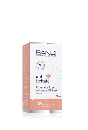 Bandi Anti Irritate Mineral Cream Tinted (SPF30) - mineralny krem ochronny tonujący - 30ml