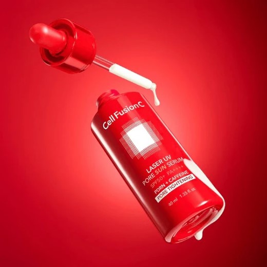 Cell Fusion C Laser UV Pore Sun Serum SPF50+ PA++++ - serum wygładzające, zwężające pory - 40ml
