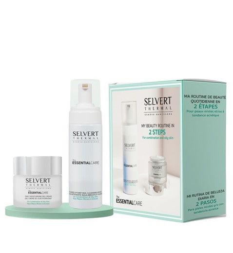 Selvert Thermal My Beauty Routine For Combination & Oil Skin - zestaw do skóry mieszanej i tłustej - 150ml + 50ml