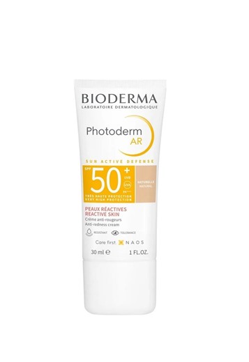 Bioderma Photoderm AR (SPF50+) - przeciwsłoneczny krem tonujący - 30ml