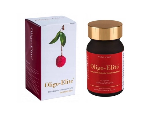 Oligo Elite - ekstrakt z liczi i zielonej herbaty - 30 kapsułek