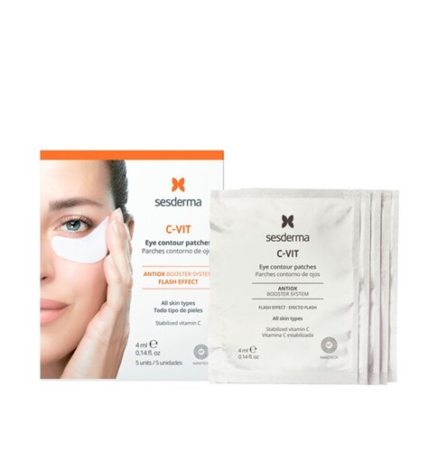 Sesderma C-VIT Eye Contour Patches - płatki pod oczy - 5x4ml