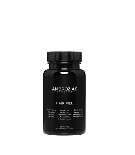 Dr Ambroziak Hair Pill - suplement diety wzmacniający włosy - 60 kapsułek