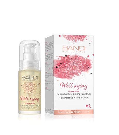 Bandi Well Aging - regenerujący olej marula 100% - 30ml