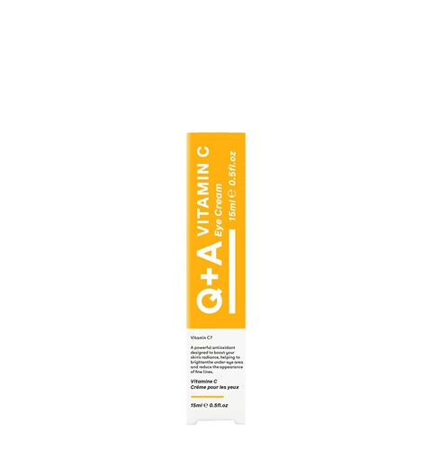 Q+A Vitamin C Eye Cream - rozświetlający krem pod oczy z witaminą C - 15ml