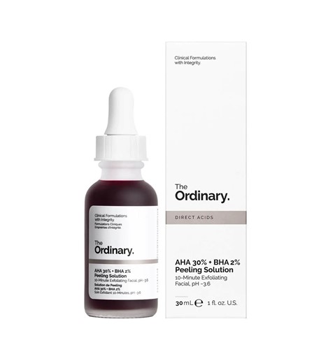 The Ordinary AHA 30% + BHA 2% Peeling Solution - peeling kwasowy - 30ml