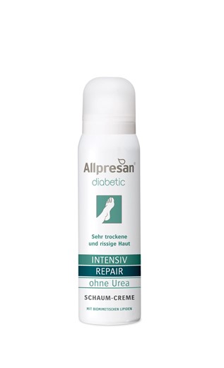 Allpresan Diabetic Intensive Repair No Urea - krem w piance do stóp - 100ml