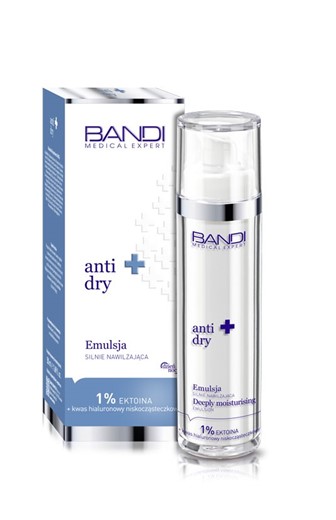 Bandi Anti Dry Deeply Moisturising Emulsion - emulsja silnie nawilżająca na dzień - 50ml