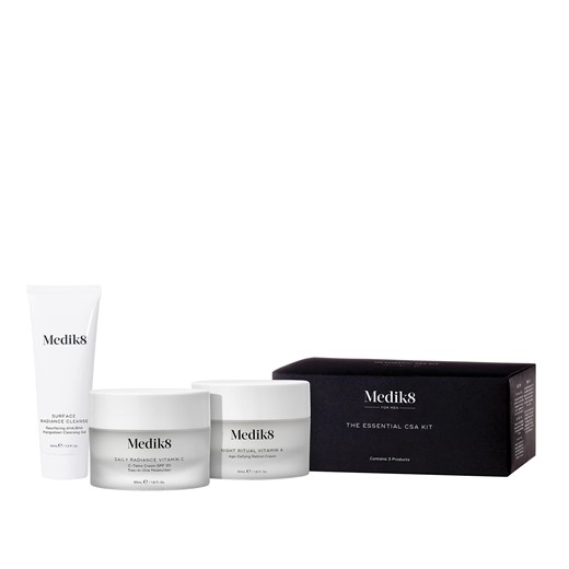Medik8 The Essential CSA Kit For Men - zestaw CSA dla mężczyzn - 40 ml + 50 ml + 50 ml