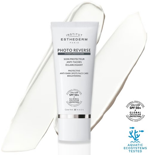 Esthederm Photo Reverse (SPF50+) - krem ochronny krem do skóry z przebarwieniami - 50ml