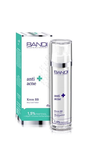 Bandi Anti Acne Multiactive BB Cream - multiaktywny krem koloryzujący - 50ml