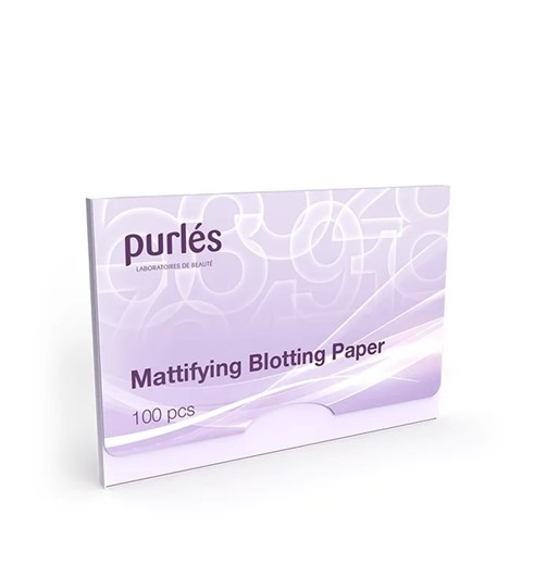 Purles Mattifying Blotting Paper - bibułki matujące - 100 szt.