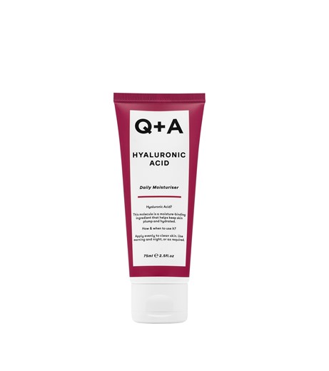 Q+A Hyaluronic Acid Daily Moisturiser - krem do twarzy z kwasem hialuronowym - 75ml