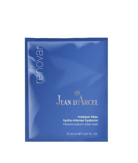 Jean d'Arcel Renovar Masque Tissu Hydra-Intense Hyaluron - maska w płacie - 20ml