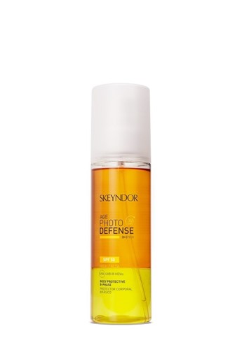 Skeyndor Body Protective B-Phase (SPF50) - dwufazowy olejek ochronny do ciała - 200ml