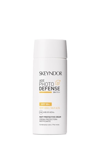 Skeyndor Matt Protective Cream (SPF50+) - matujący krem ochronny do skóry mieszanej - 75ml
