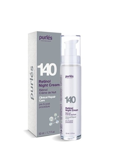 Purles 140 Retinol Night Cream 0,5% - krem z retinolem na noc - 50ml