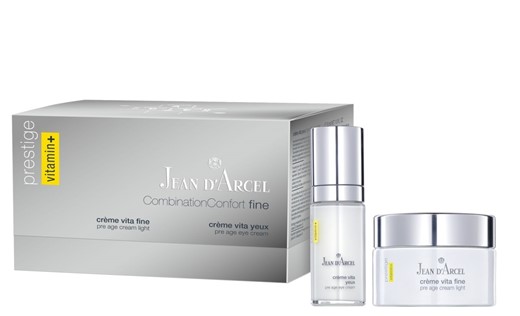Jean d'Arcel Prestige Vitamin + Combination Confort Fine - zestaw odżywczych kremów do twarzy