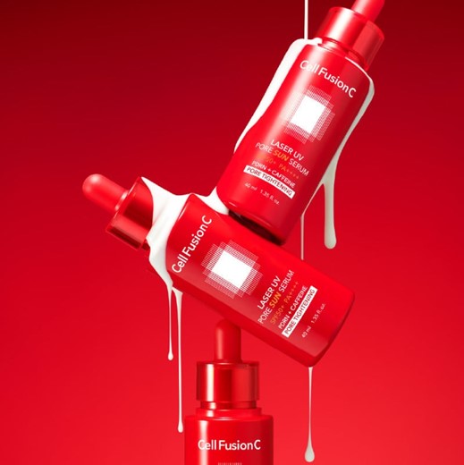 Cell Fusion C Laser UV Pore Sun Serum SPF50+ PA++++ - serum wygładzające, zwężające pory - 40ml