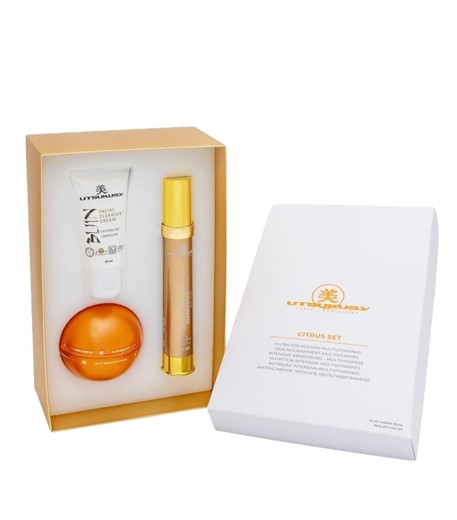 Utsukusy Citrus Daily Care Kit - zestaw witaminowy - 50ml + 50ml + 35ml