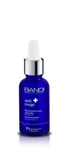 Bandi Anti Rouge - skoncentrowana ampułka na naczynka - 30ml