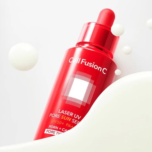 Cell Fusion C Laser UV Pore Sun Serum SPF50+ PA++++ - serum wygładzające, zwężające pory - 40ml