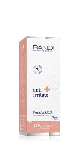 Bandi Anti Irritate SOS Intensive Soothing Treatment - kuracja S.O.S. intensywnie kojąca - 50ml