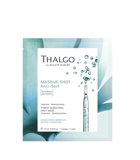 Thalgo Thirst Quenching Shot Mask - maska nawilżająco-remineralizująca - 1szt