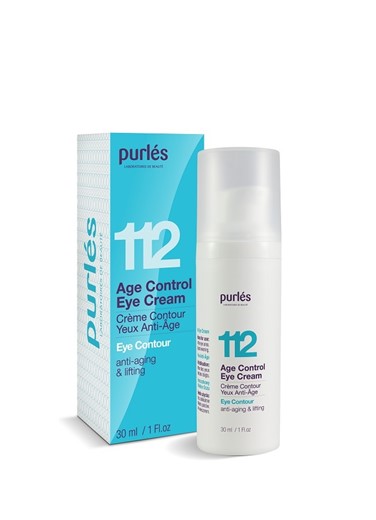Purles 112 Age Control Eye Cream - przeciwzmarszczkowy krem na okolice oczu - 30ml