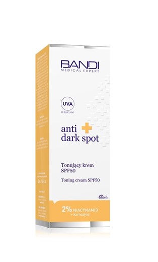 Bandi Anti Dark Spot (SPF50) - krem tonujący - 50ml