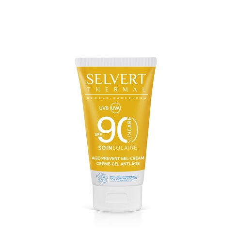 Selvert Thermal Sun Care Age Prevent Gel - Cream (SPF90) - krem do twarzy - 50ml